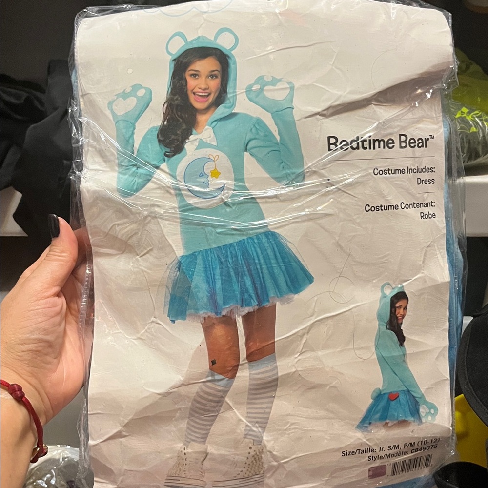 Bedtime Bear Costume with Blue Dress